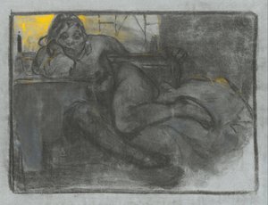 苦艾酒（女人的研究） 作者 阿方斯·慕夏