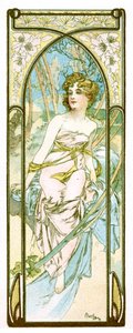 白天的光明》，1899年 作者 阿方斯·慕夏