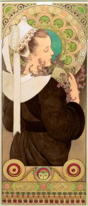 海德克拉特 作者 Alphonse Mucha