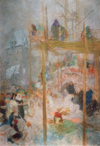 Johann Militsch von Kremsier / Studie zu Triptychon v. A.Mucha 作者 阿方斯·慕夏