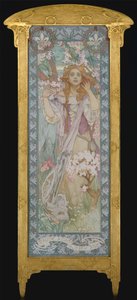 Maude Adams饰演圣女贞德，1909年 作者 阿方斯·慕夏