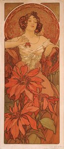 Ruby来自系列The gems 作者 Alphonse Mucha
