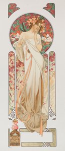 席尔瓦尼斯精华（Sylvanis Essence），1899年。 作者 阿方斯·慕夏