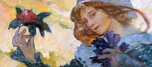 无题，c1880-1930 作者 阿方斯·慕夏
