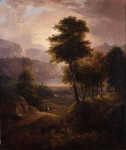 1837年落基山脉的有盖货车 作者 阿尔凡·费舍尔