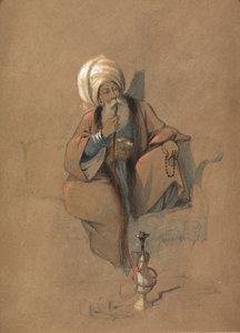 Huqqa吸烟者 作者 阿马德奥·普雷齐奥西