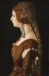 Bianca Maria Sforza 作者 安布罗焦·德·普雷迪斯