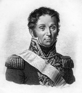 弗朗索瓦-艾蒂安-凯勒曼（François Etienne Kellermann Fils）（1770年至1835年），骑兵将军。 载于《法国胜利和征服后的法国将军肖像》。Ambroise Tardieu于1818年雕刻的。斯泰拉收藏。