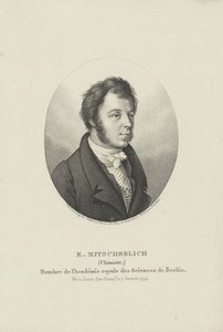Eilhard Mitscherlich肖像1794-1863，c。 1830-1840年。 作者 安布罗斯·塔迪厄（Ambroise Tardieu）