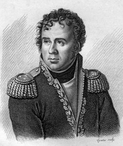 Joseph Secret Pascal Vallongue将军（1763-1806）的画像--载于 "Portraits des generaux francais en suite les victoires et conquetes des Francais"。Ambroise Tardieu于1818年雕刻的。Stella系列。 作者 安布罗斯·塔迪厄（Ambroise Tardieu）