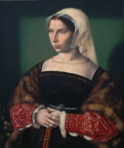 安妮斯塔福德的肖像 作者 安布罗休斯·本森（Ambrosius Benson）