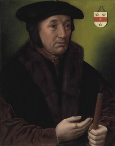 梅赫伦沃特格雷夫-让-怀茨肖像 作者 安布罗休斯·本森（Ambrosius Benson）