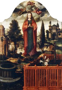 圣母无原罪 作者 安布罗休斯·本森（Ambrosius Benson）