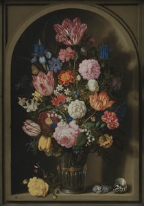 石利基中的花束 作者 安布罗修斯长老 Bosschaert