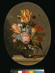 花瓶，约1633年（布面油画）