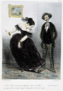 Caricature - in “” Madeleines”” by Cham, v.1870-1880 作者 Amedee de Noe (占婆)