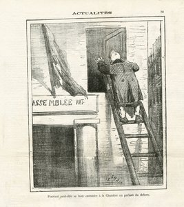 Illustration of Cham (1819-1879) in Le Charivari 作者 Amedee de Noe (占婆)