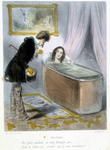 Politesse - 在 Cham 的“”Madeleines”中，v.1870-1880 作者 Amedee de Noe (占婆)