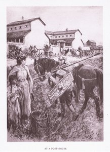在一个邮局，插图来自罗马士兵，1928年