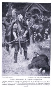 丹麦人掠夺基督教教堂，1920年代