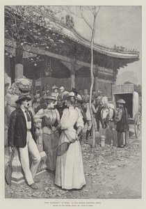 Walsham夫人在家，在英国使馆，Pekin