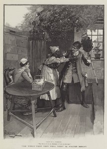 世界非常好然后，由Walter Besant