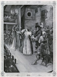 女性首次出现在舞台上：奥赛罗，于1660年12月制作 作者 Amedee Forestier