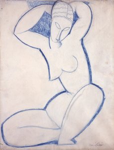 Caryatid 作者 阿梅代奥·莫迪利亚尼
