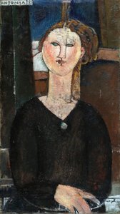 安东尼奥，约于1915年 作者 阿梅代奥·莫迪利亚尼