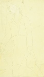 羊圈，1915-16 作者 阿梅代奥·莫迪利亚尼
