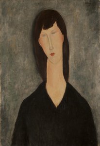 一个女人的半身像. 作者 阿梅代奥·莫迪利亚尼