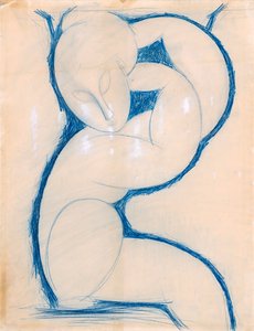 卡里亚迪德，1913-1915年 作者 阿梅代奥·莫迪利亚尼