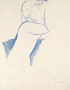 卡里亚蒂，约1913年 作者 阿梅代奥·莫迪利亚尼