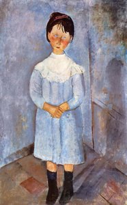 蓝色的女孩，1918年