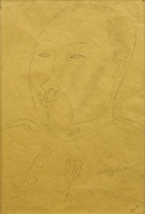 纪尧姆·阿波利奈尔（Guillaume Apollinaire），士兵；纪尧姆·阿波利奈尔（Guillaume Apollinaire），作为一名士兵， 作者 阿梅代奥·莫迪利亚尼
