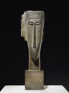 头，1910-12 作者 阿梅代奥·莫迪利亚尼