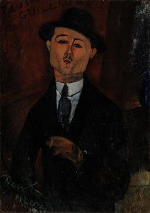 保罗·纪尧姆（Paul Guillaume），新飞行员 作者 阿梅代奥·莫迪利亚尼
