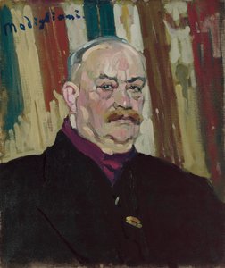 约瑟夫·李维的肖像，约1909年 作者 阿梅代奥·莫迪利亚尼
