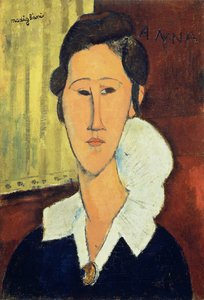 1917年，Hanka Zborowska夫人的肖像