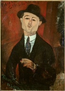 保罗·纪尧姆（Paul Guillaume）的肖像 作者 阿梅代奥·莫迪利亚尼