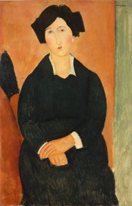 意大利女人，1917年 作者 阿梅代奥·莫迪利亚尼
