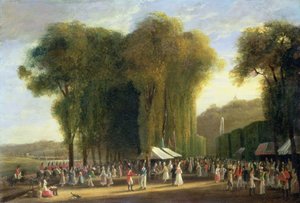 St.Cloud庆祝日：英国军队执勤，1815年9月（小组）