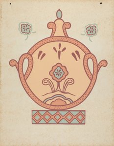La Purisima Concepcion传教士壁画来自 "西班牙加利福尼亚装饰艺术 "作品集 作者 美国20世纪