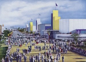 芝加哥的1934年世界博览会。通用展览集团(照片) 作者 美国摄影师（后）