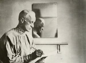 Harvey Cushing，神经外科医生，肖像（黑白照片） 作者 美国摄影师（后）