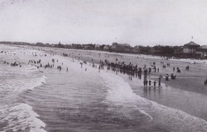 缅因州奥德奥查德海滩Old Orchard Beach (b/w photo) 作者 美国摄影师（后）