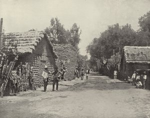 墨西哥圣安妮塔街景（黑白照片） 作者 美国摄影师（后）