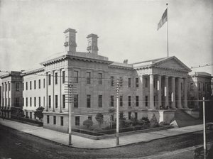 The United States Branch Mint at San Francisco (b/w photo) 作者 美国摄影师（后）