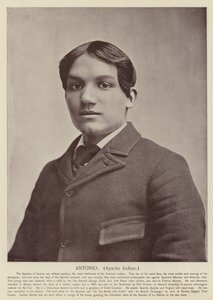 Antonio，Apache印第安人