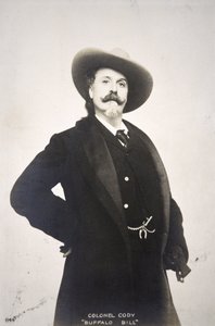 布法罗比尔 (1846-1917) 明信片 作者 美国摄影师